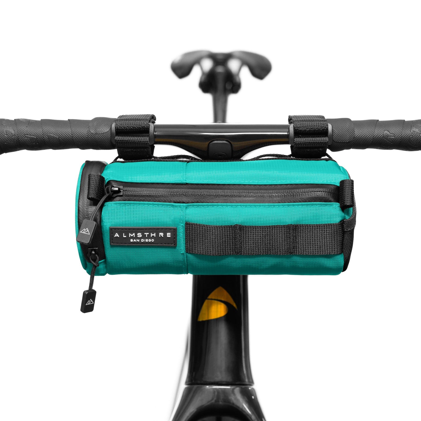 ALMSTHRE Compact Waterproof Handlebar Cycling Bag Durable Hard Shell Design