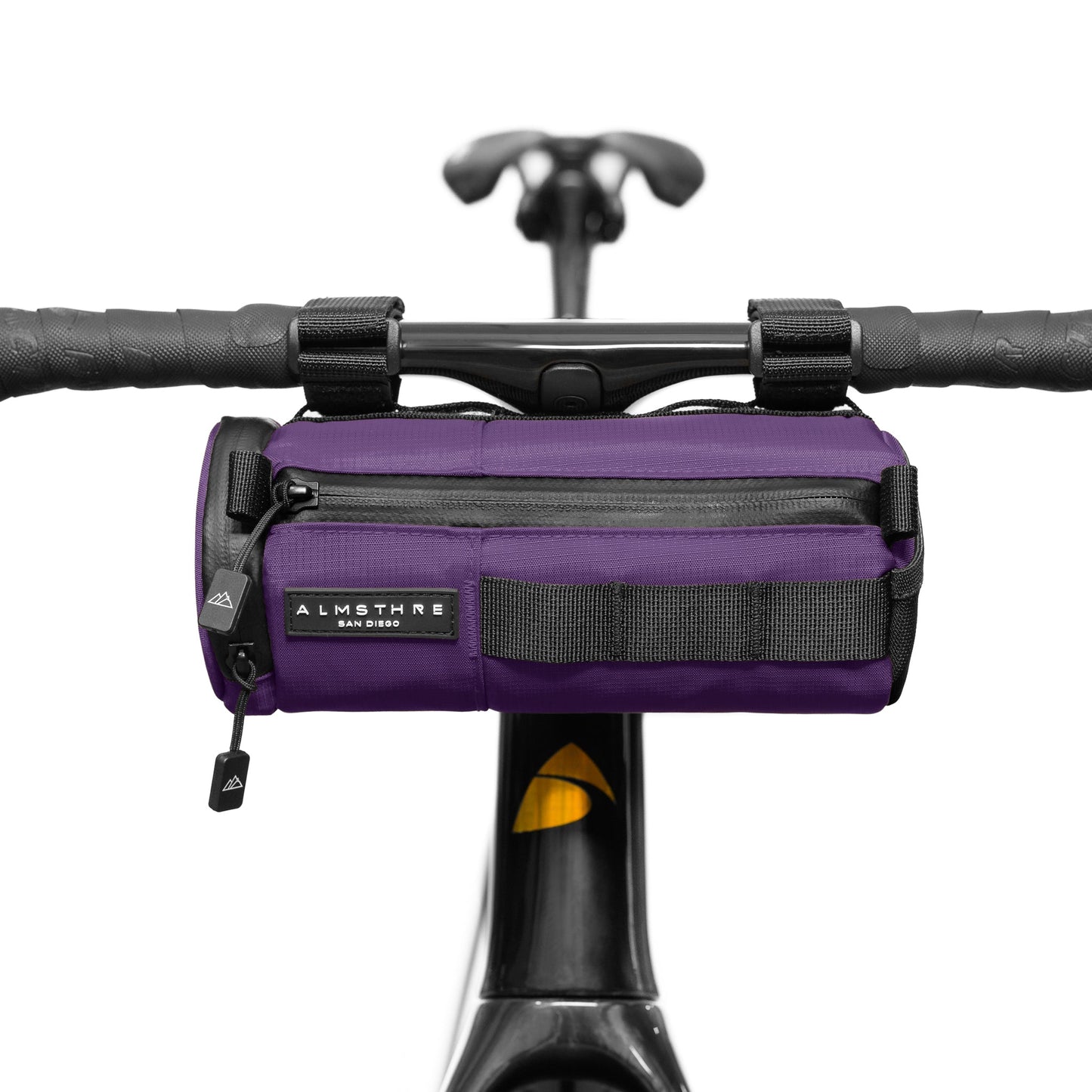 ALMSTHRE Compact Waterproof Handlebar Cycling Bag Durable Hard Shell Design