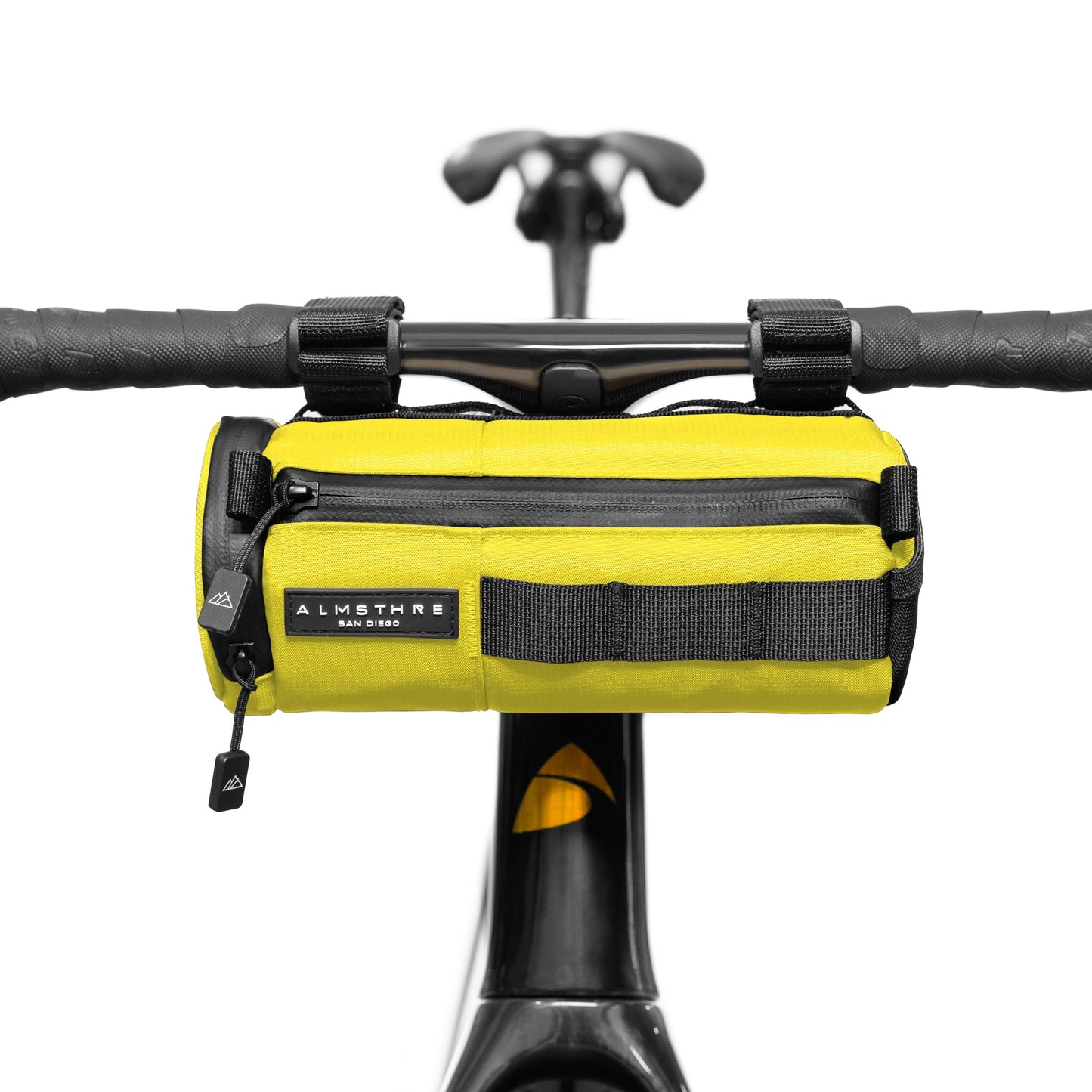 ALMSTHRE Compact Waterproof Handlebar Cycling Bag Durable Hard Shell Design
