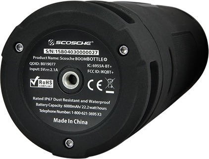 Scosche Boom Bottle Plus