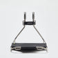 Versatile Silver Stainless Steel Bicycle Front Rack for Handlebar Mount