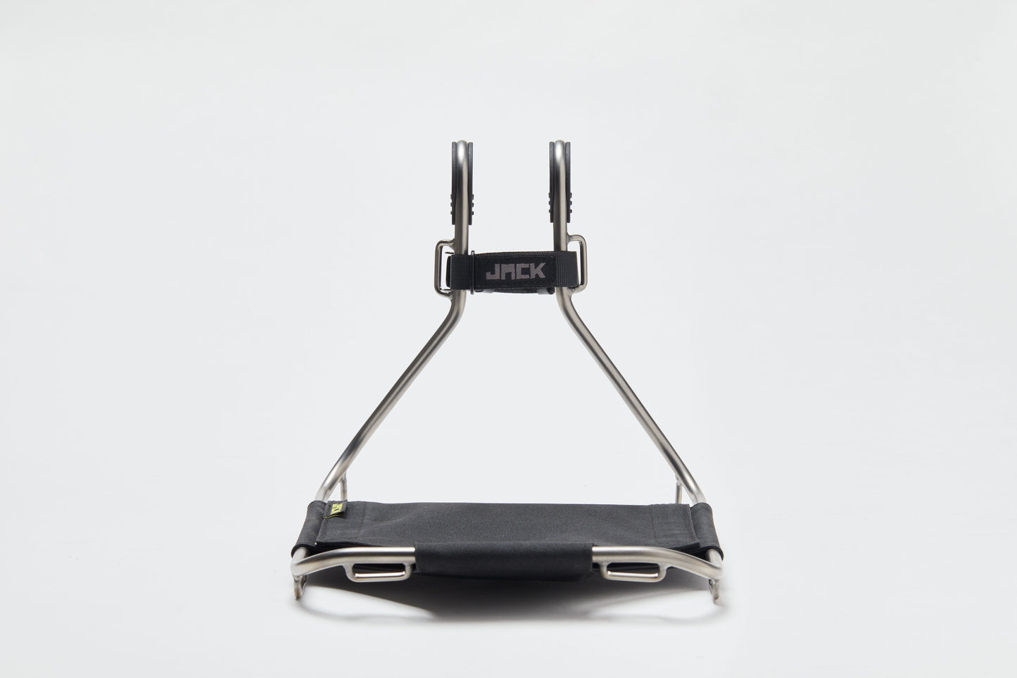 Versatile Silver Stainless Steel Bicycle Front Rack for Handlebar Mount