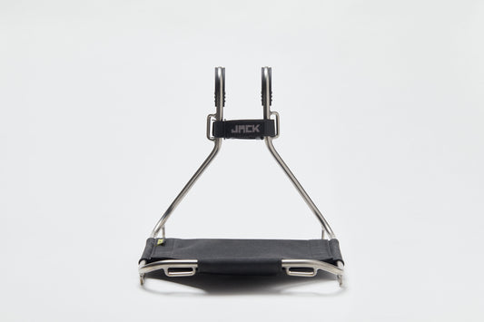 Versatile Silver Stainless Steel Bicycle Front Rack for Handlebar Mount