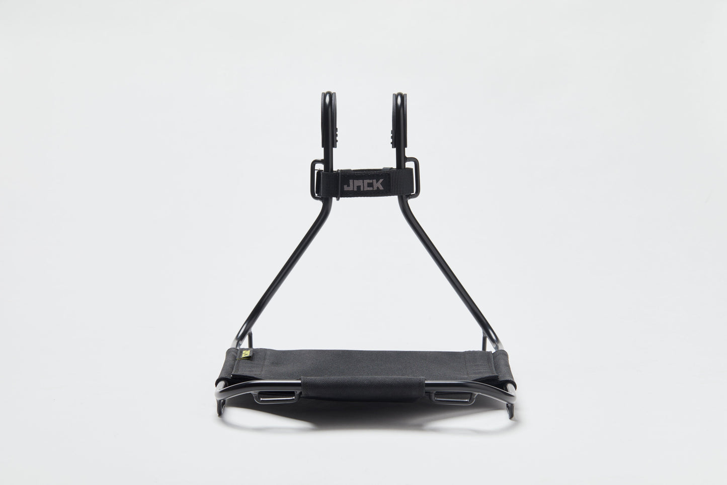 JACK Black Tool-Free Universal Bicycle Front Rack Carrier with Bungees