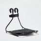 JACK Black Tool-Free Universal Bicycle Front Rack Carrier with Bungees