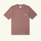 Men's All Day Performance Cycling Tee Shirt with Pockets - Twilight Mauve