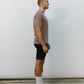 Men's All Day Performance Cycling Tee Shirt with Pockets - Twilight Mauve