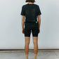 Women's Versatile All Day Cycling Shirt - Performance Short Sleeve Dark Navy Top
