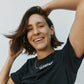 Women's Versatile All Day Cycling Shirt - Performance Short Sleeve Dark Navy Top
