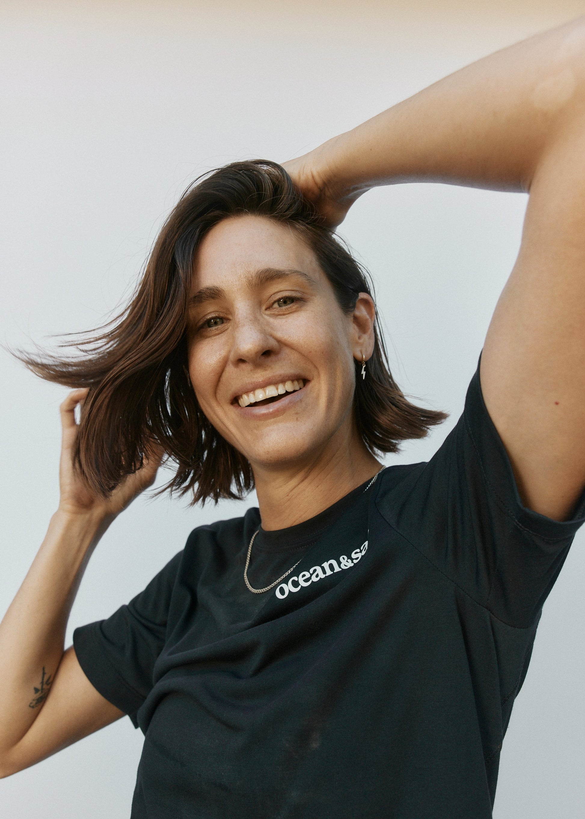 Women's Versatile All Day Cycling Shirt - Performance Short Sleeve Dark Navy Top