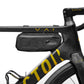 Universal Compact Bike Frame Bag - Waterproof Cycling Storage Hi-Vis Interior