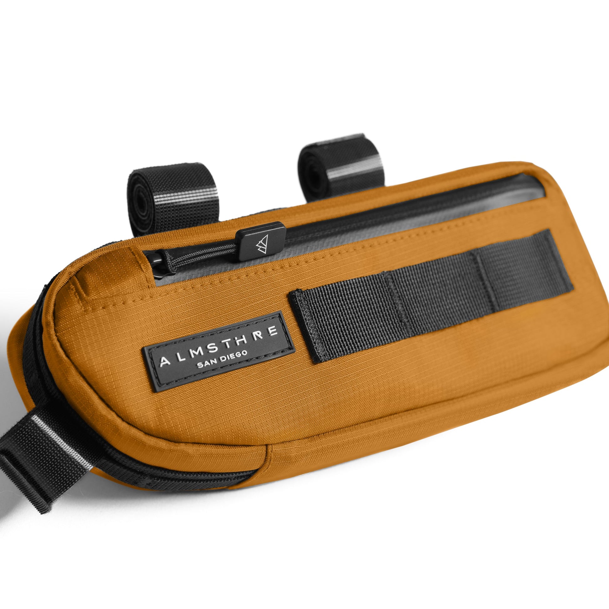 Universal Compact Bike Frame Bag - Waterproof Cycling Storage Hi-Vis Interior