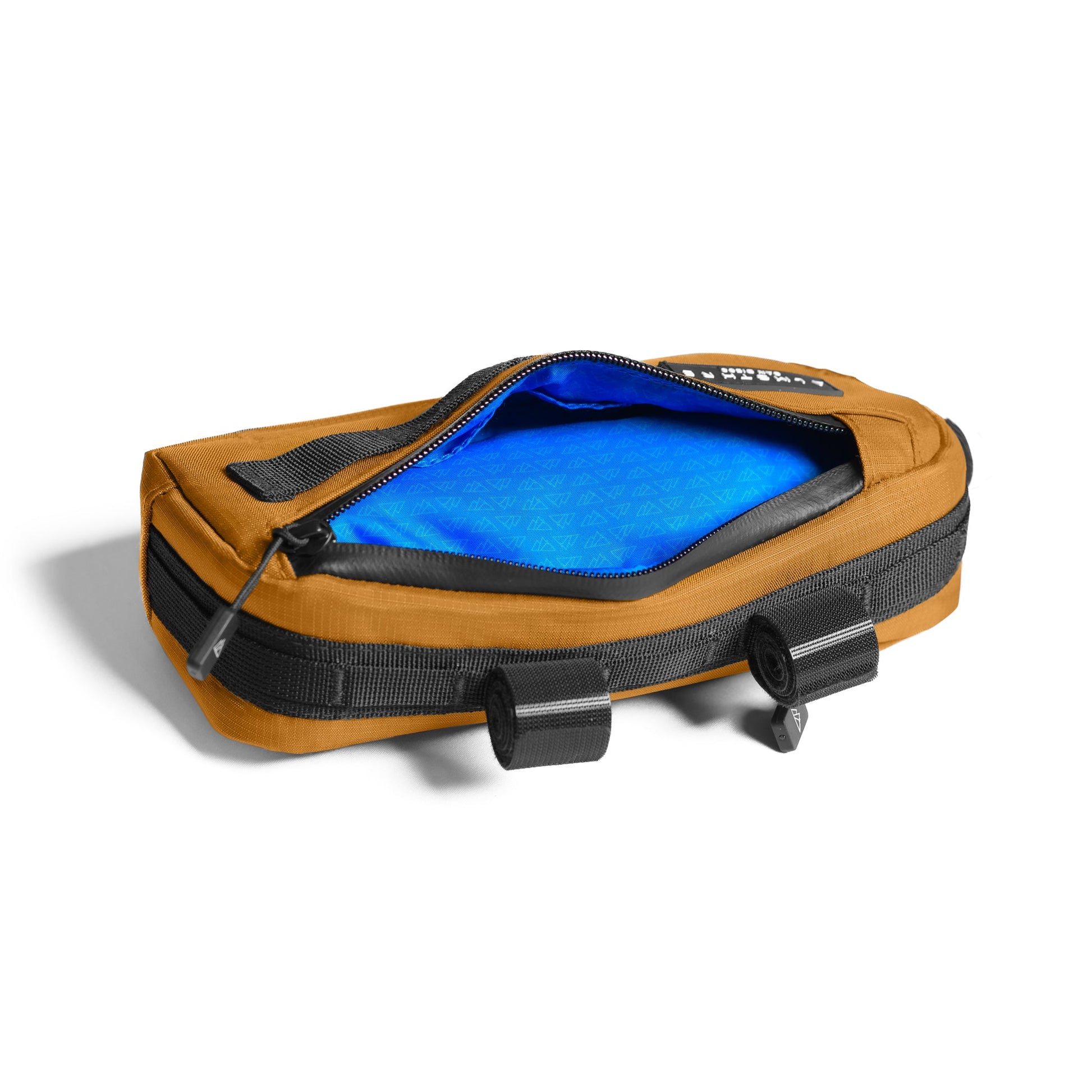 Universal Compact Bike Frame Bag - Waterproof Cycling Storage Hi-Vis Interior