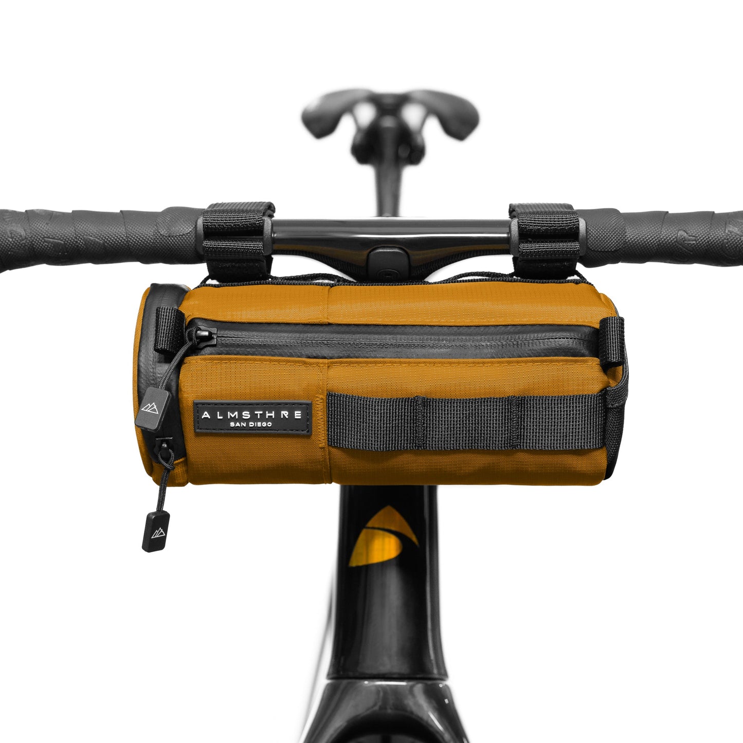 ALMSTHRE Compact Waterproof Handlebar Cycling Bag Durable Hard Shell Design
