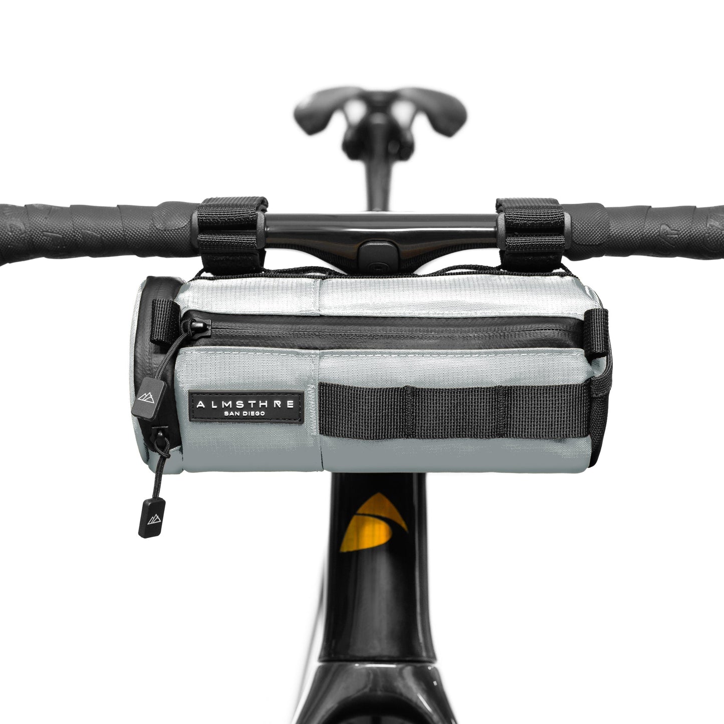ALMSTHRE Compact Waterproof Handlebar Cycling Bag Durable Hard Shell Design