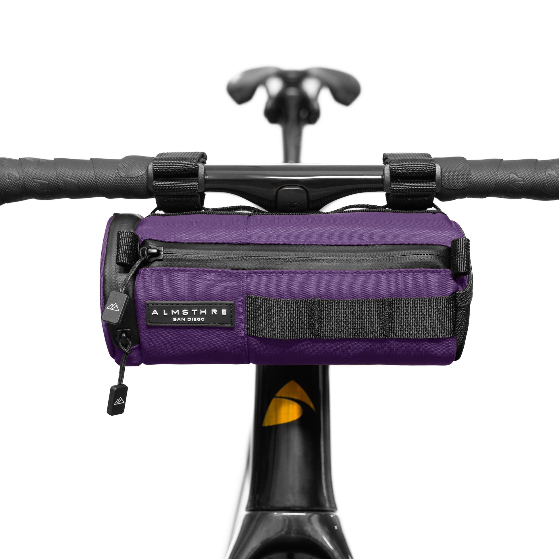 ALMSTHRE Compact Waterproof Handlebar Cycling Bag Durable Hard Shell Design