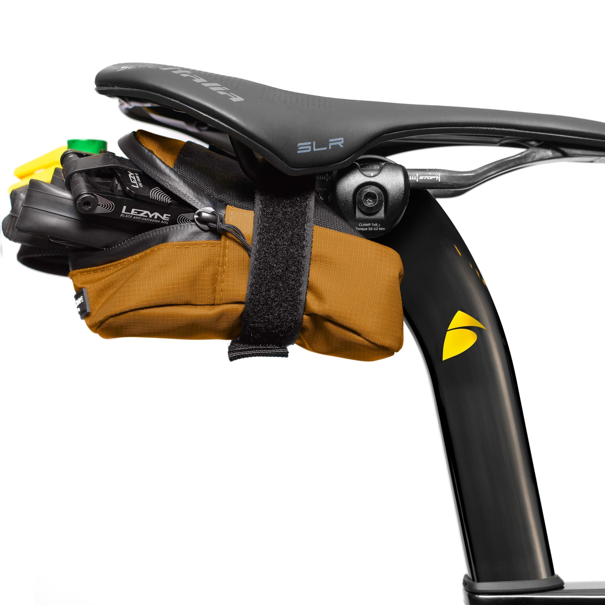 ALMSTHRE Signature Cycling Saddle Bag - Durable, Waterproof, 0.6L Storage