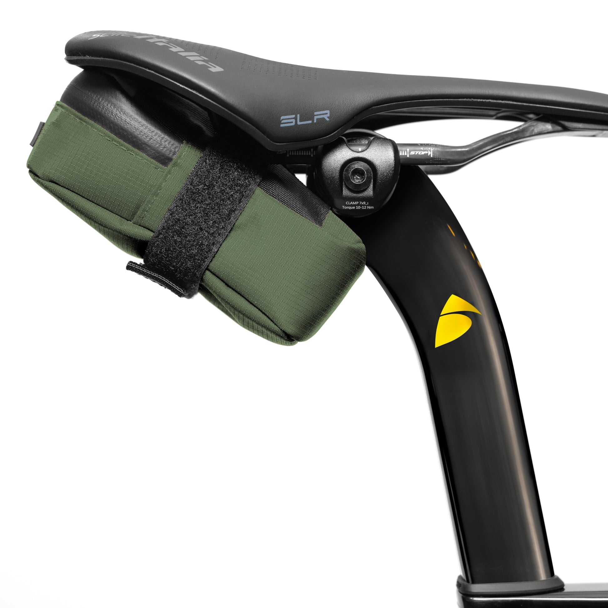 ALMSTHRE Signature Cycling Saddle Bag - Durable, Waterproof, 0.6L Storage