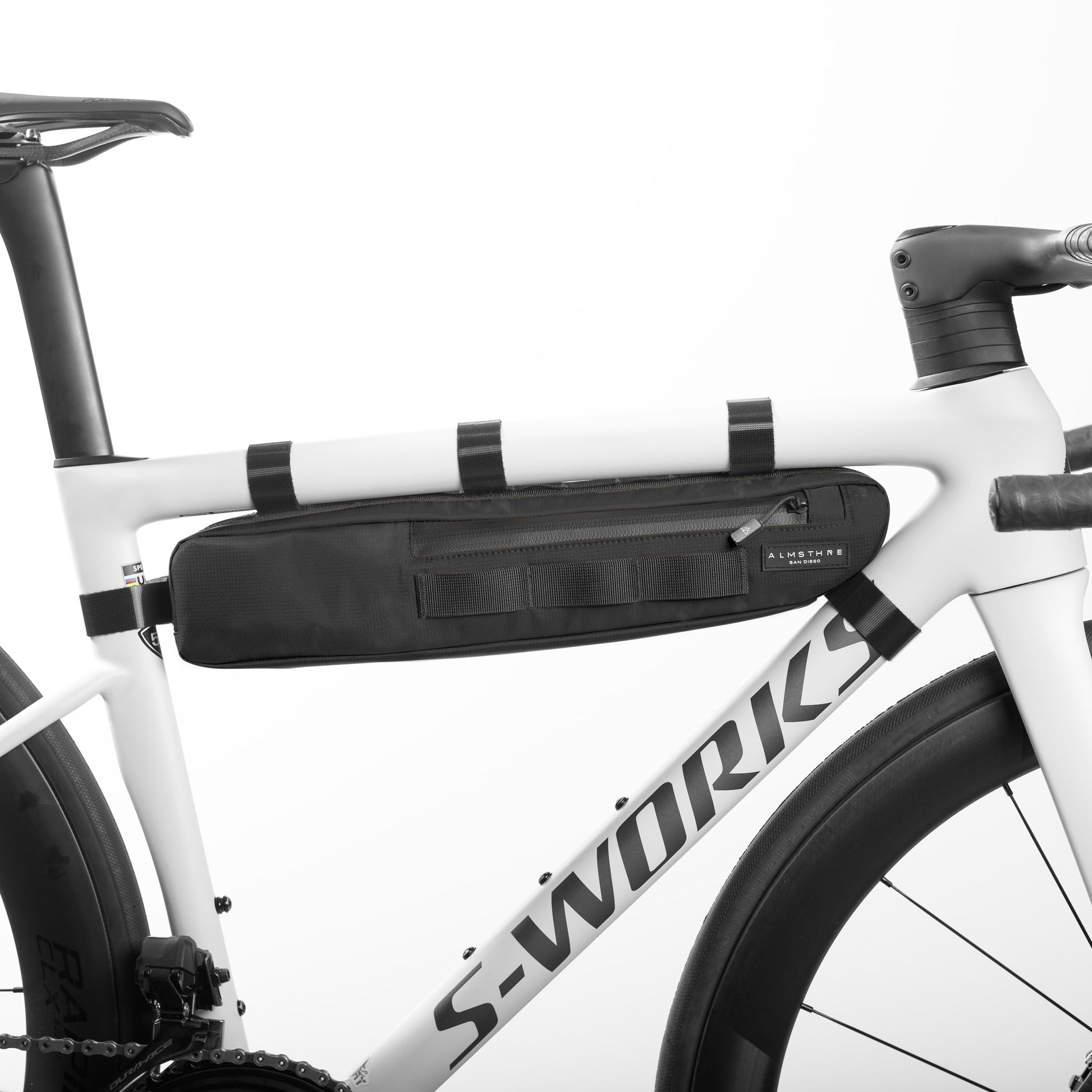 ALMSTHRE Signature Cycling Frame Bag: Waterproof, Durable, Multi-Compartment Storage Solution