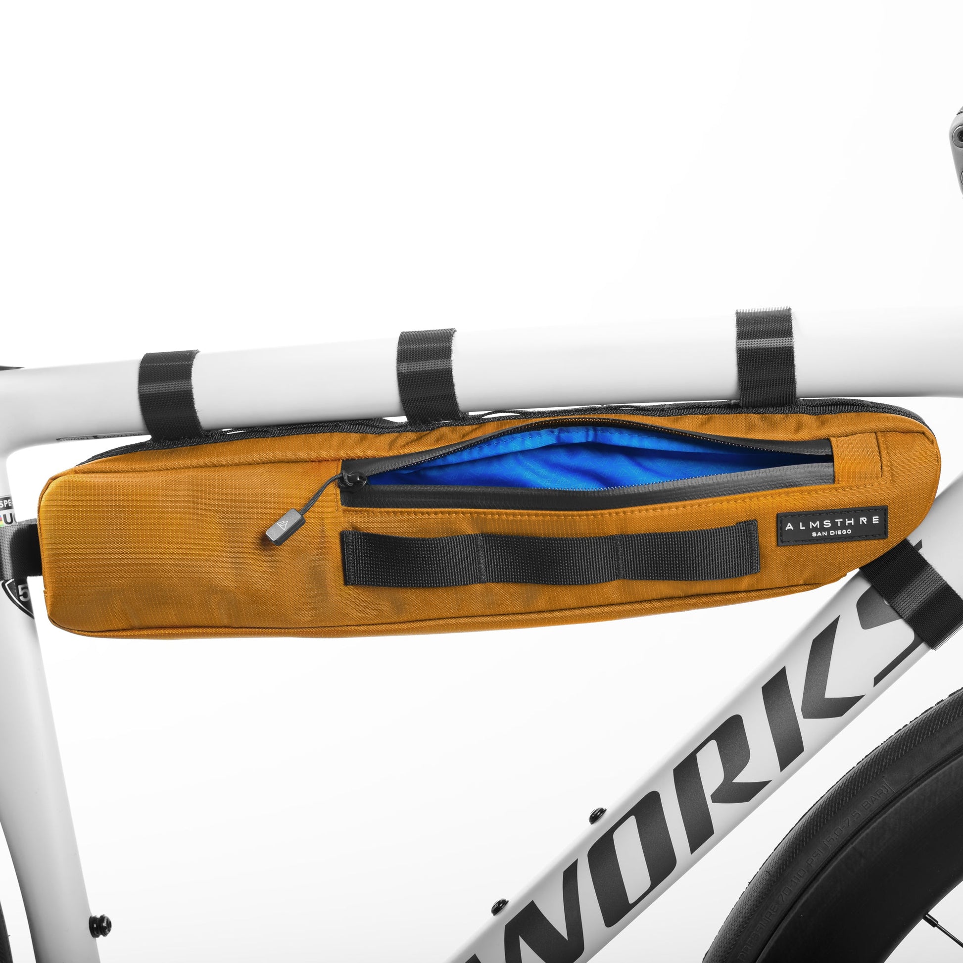ALMSTHRE Signature Cycling Frame Bag: Waterproof, Durable, Multi-Compartment Storage Solution