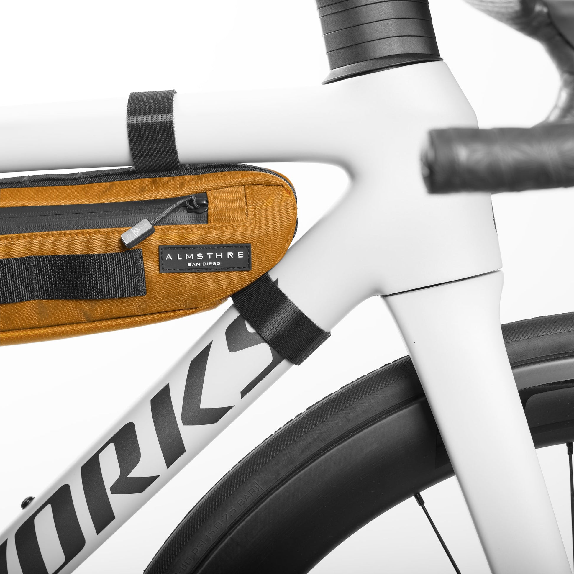 ALMSTHRE Signature Cycling Frame Bag: Waterproof, Durable, Multi-Compartment Storage Solution