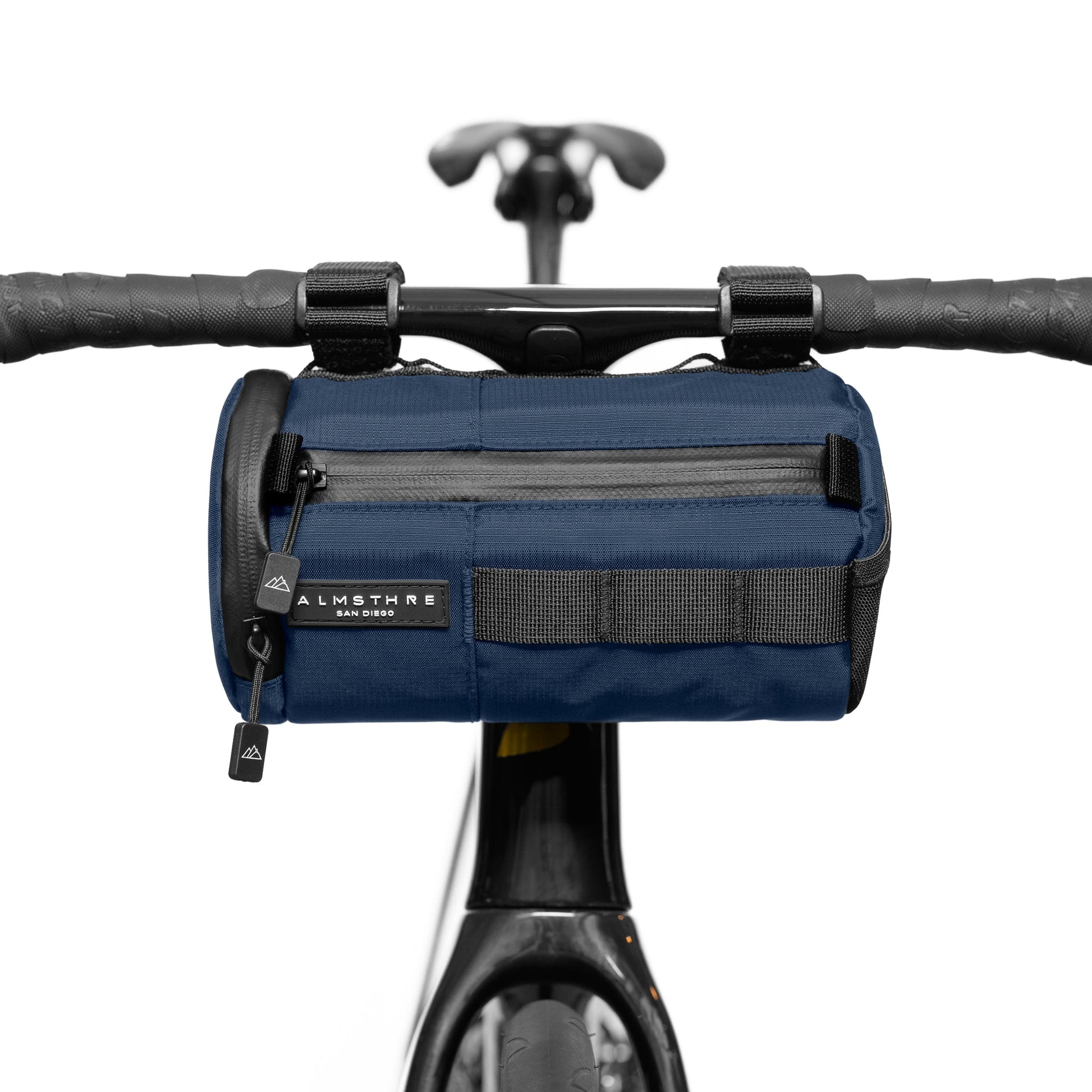 ALMSTHRE Signature Hard Shell Cycling Handlebar Bag - Waterproof Bike Storage