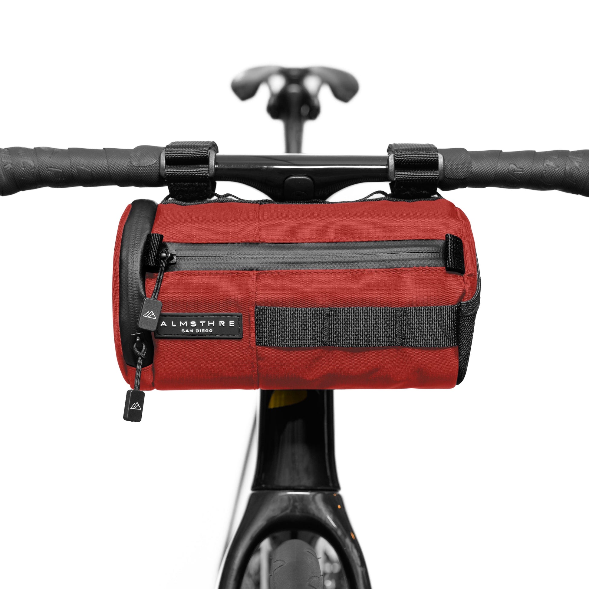 ALMSTHRE Signature Hard Shell Cycling Handlebar Bag - Waterproof Bike Storage