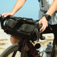 ALMSTHRE Signature XL Handlebar Bag: Magnetic Entry, Ample Cycling Storage for Commuting