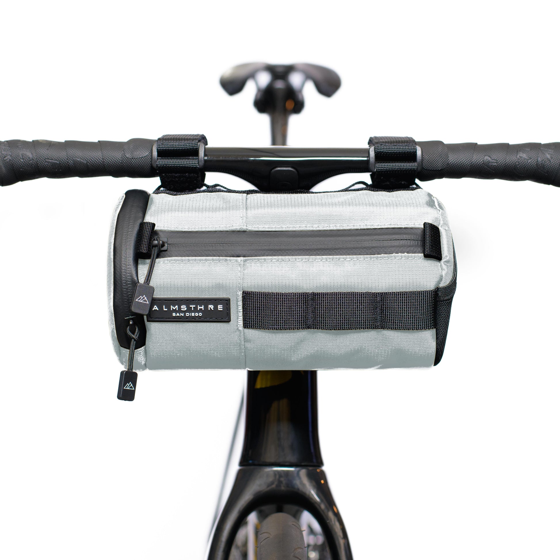 ALMSTHRE Signature Hard Shell Cycling Handlebar Bag - Waterproof Bike Storage