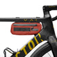 Universal Compact Bike Frame Bag - Waterproof Cycling Storage Hi-Vis Interior