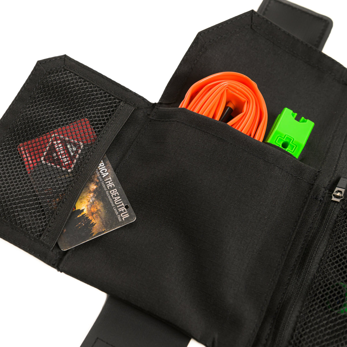 ALMSTHRE Compact Lightweight Ripstop Roll Saddle Bag
