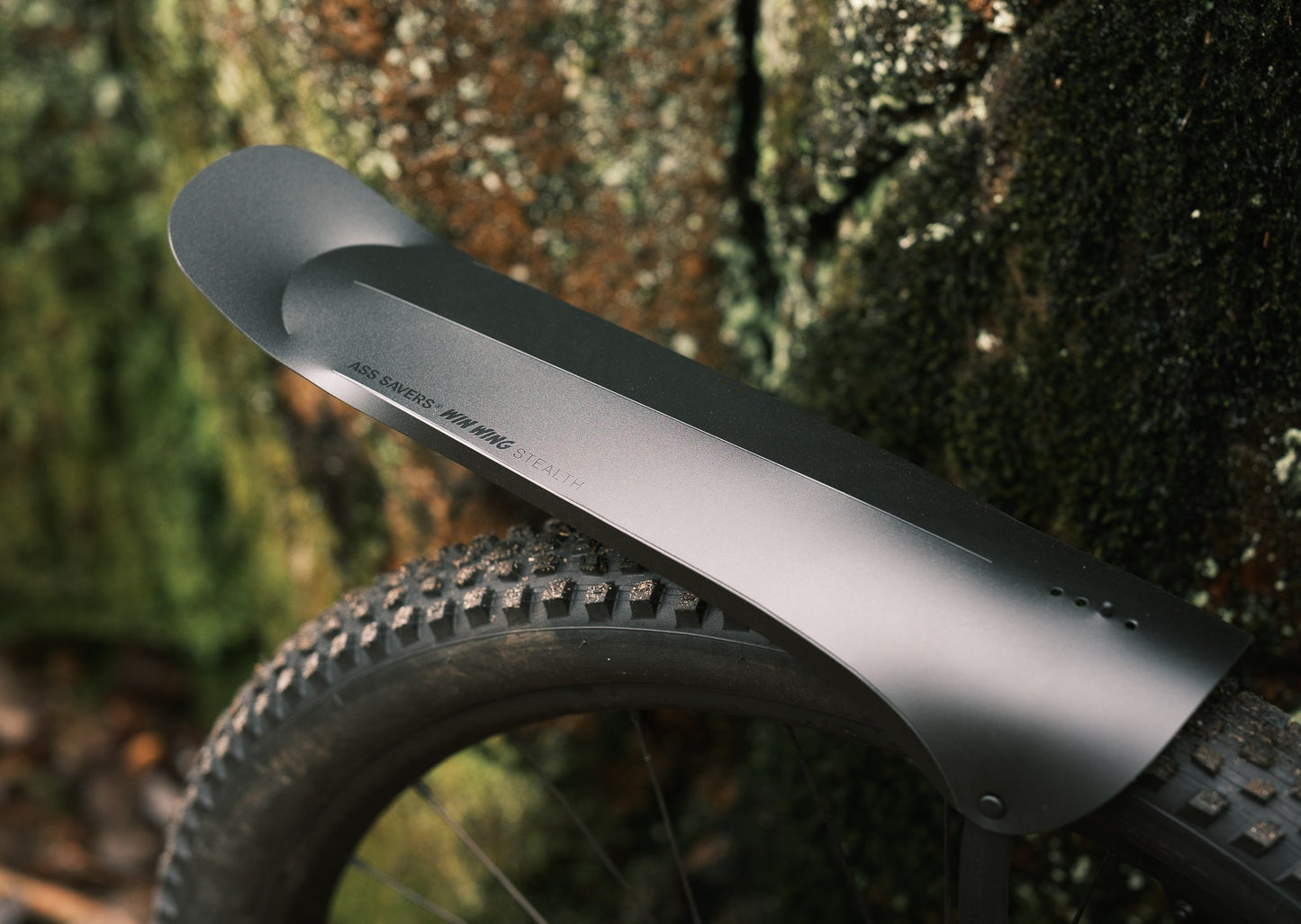 Ass Savers Win Wing MTB Stealth Mudguard: Ultralight Rear Wheel Fender