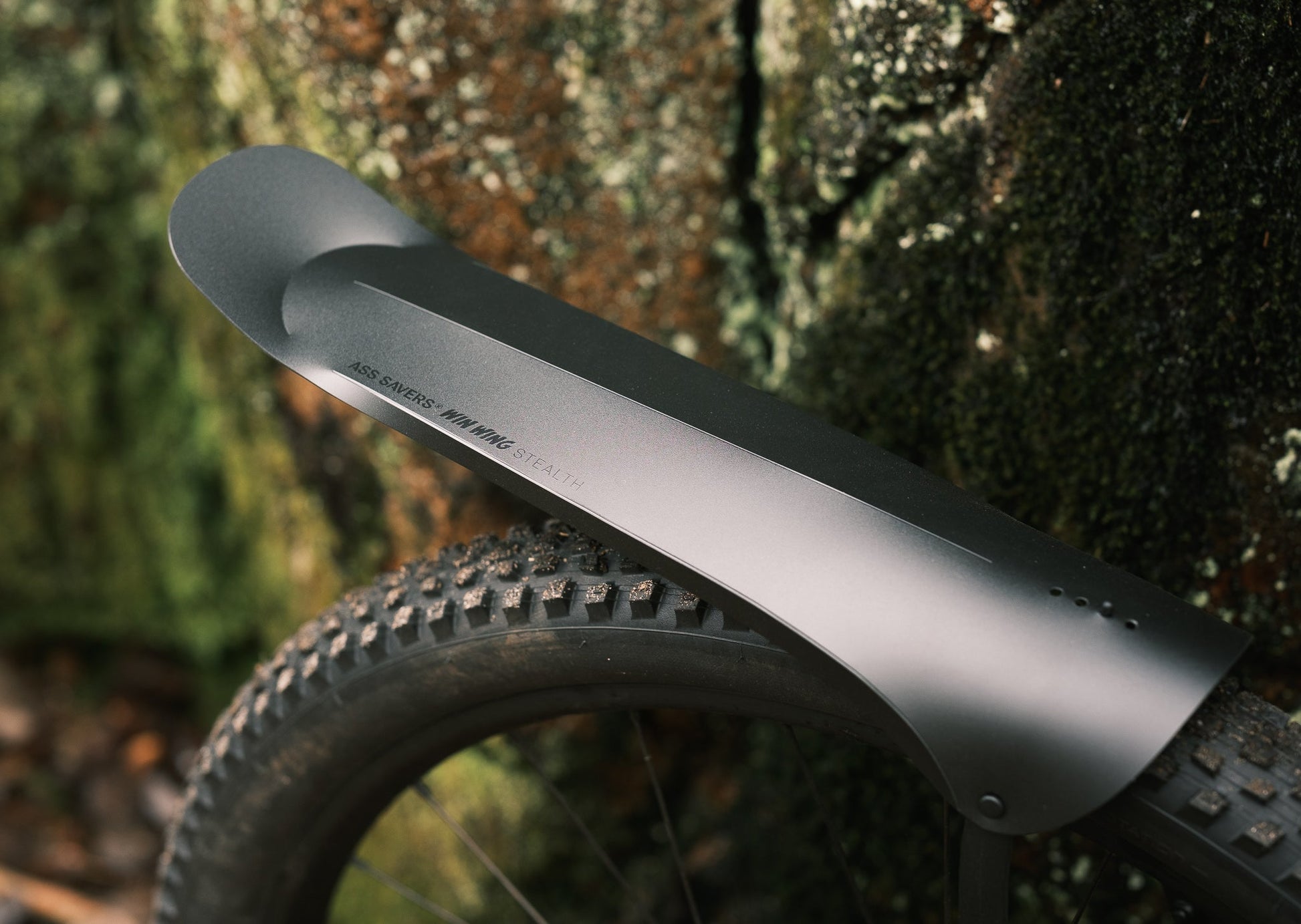 Ass Savers Win Wing MTB Stealth Mudguard: Ultralight Rear Wheel Fender