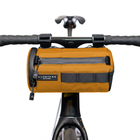 ALMSTHRE Signature Hard Shell Cycling Handlebar Bag - Waterproof Bike Storage