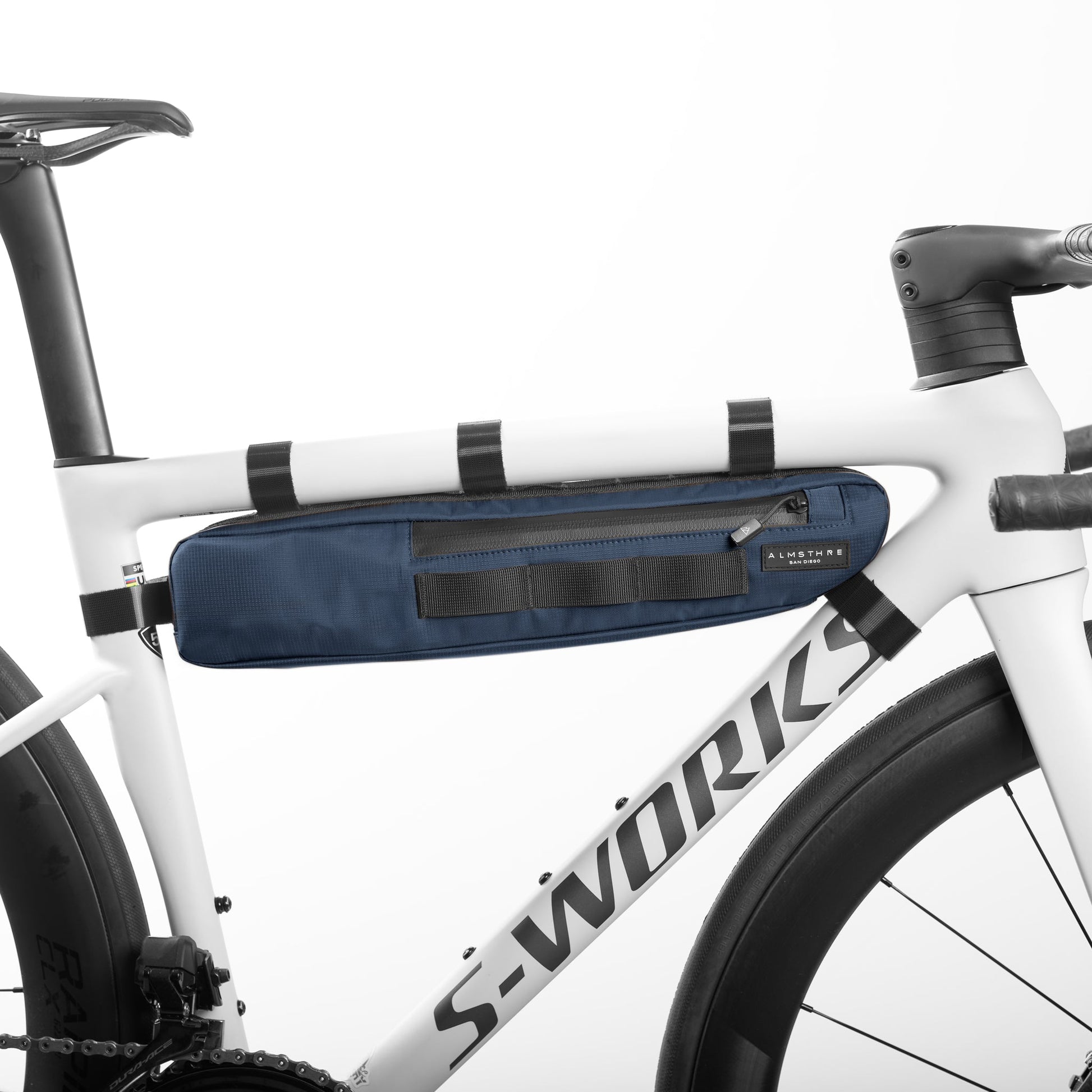ALMSTHRE Signature Cycling Frame Bag: Waterproof, Durable, Multi-Compartment Storage Solution