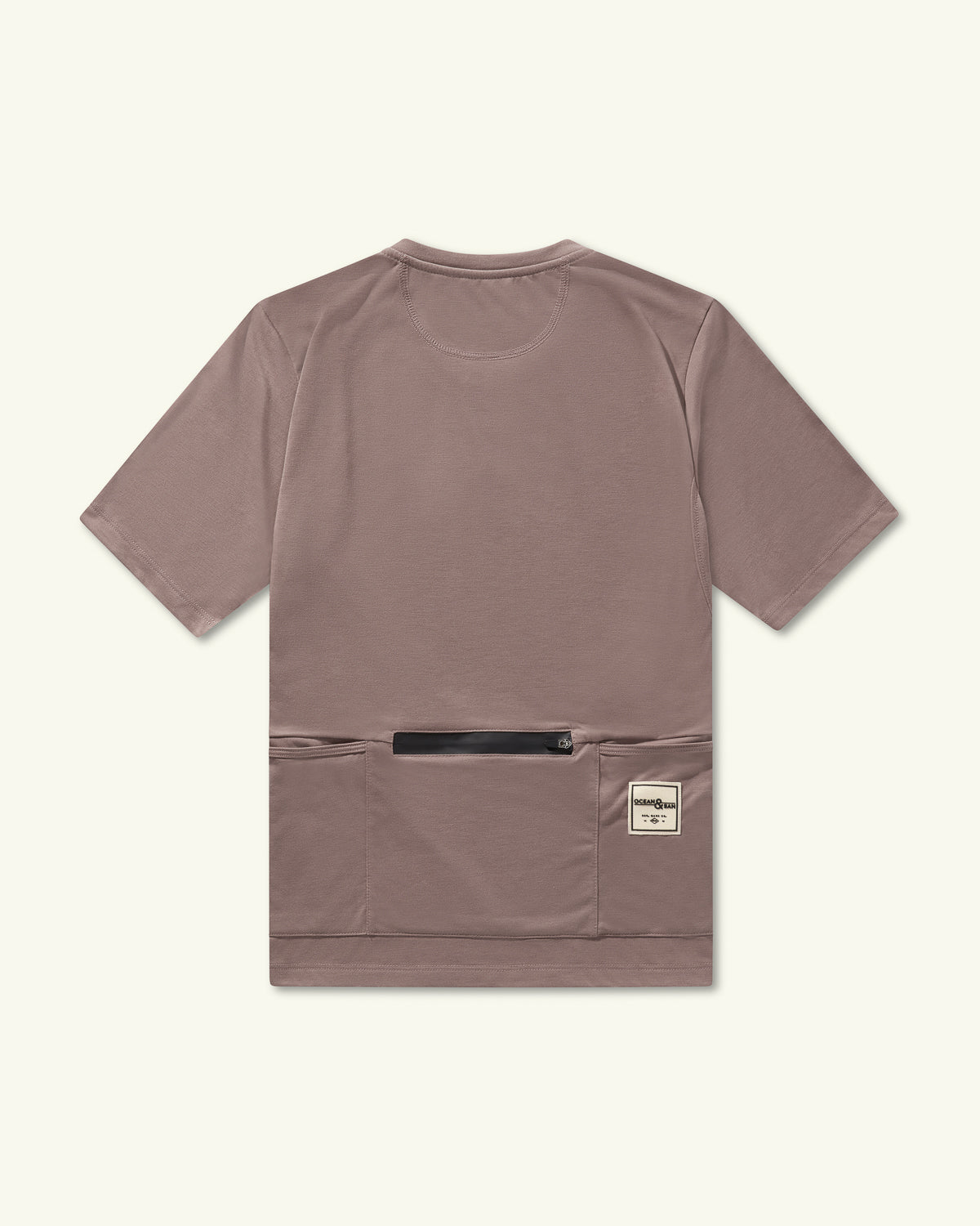 Women's Twilight Mauve Cycling Shirt: Versatile Short Sleeve for All-Day Rides